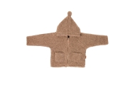 Wool coat Meri Nevada 62/68 brown