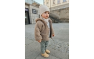 Wool coat Meri Nevada 122/128 brown