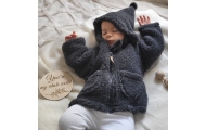 Wool coat Meri Nevada 86/92 anthracite