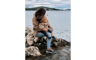 Wool coat for women Zoya Nevada M brown