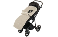 Adjustable wool footmuffs Sierra 0-36m beige