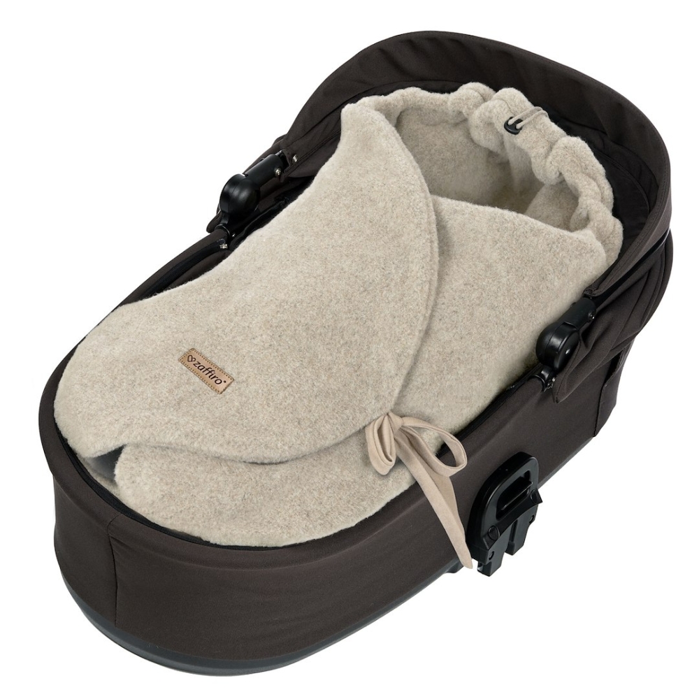 Wool wrapper Sierra 0-12m beige