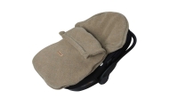 Wool footmuffs mini Sierra 0-18m brown