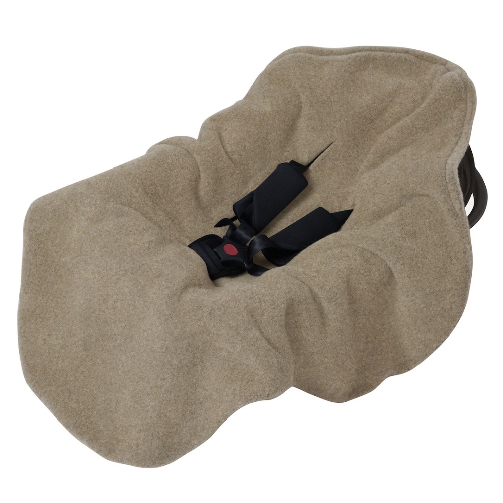 Wool wrapper Sierra 0-12m brown