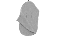 Wool footmuffs mini Sierra 0-18m grey