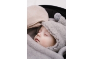 Wool footmuffs mini Sierra 0-18m grey