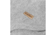 Wool wrapper Sierra 0-12m grey