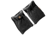 Wool two-parts hand muffs Sierra anthracite