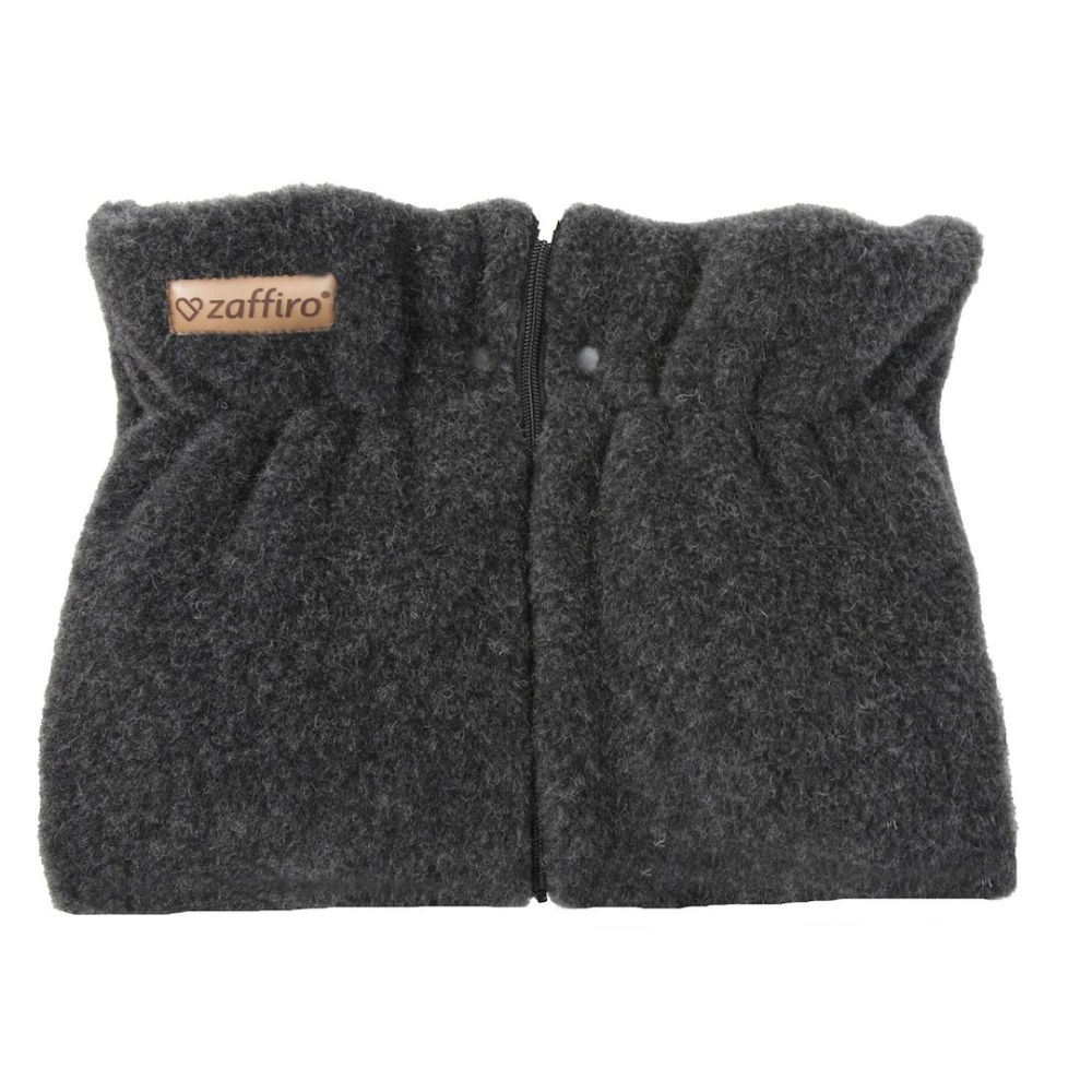 Wool two-parts hand muffs Sierra anthracite