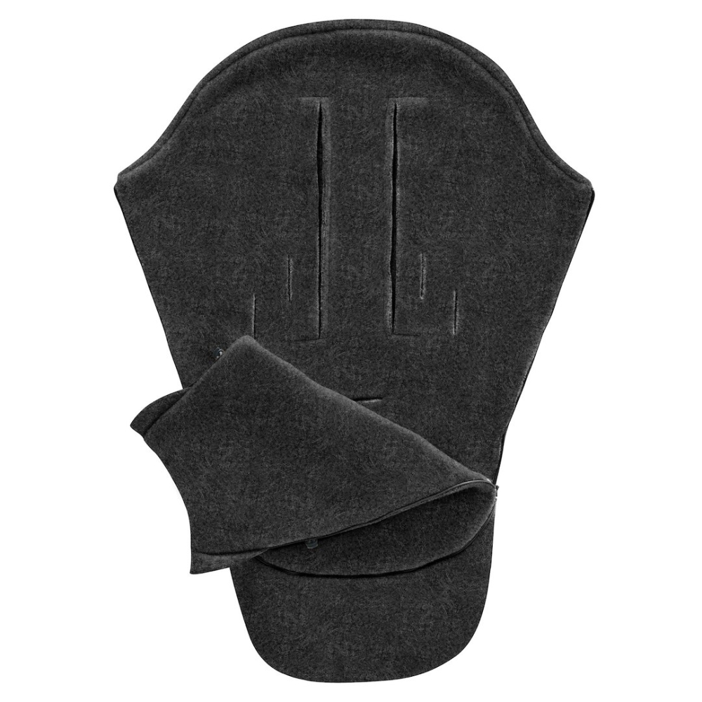 Adjustable wool footmuffs Sierra 0-36m anthracite