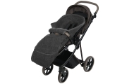 Adjustable wool footmuffs Sierra 0-36m anthracite