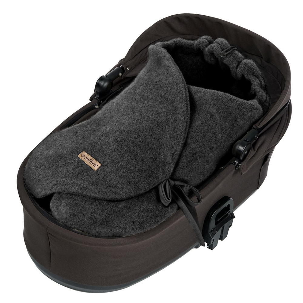 Wool wrapper Sierra 0-12m anthracite