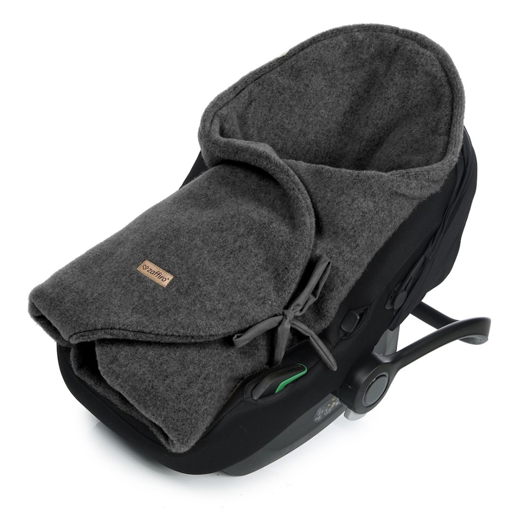 Wool wrapper Sierra 0-12m anthracite