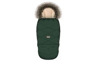 Adjustable footmuff with bag GrowUP Nordico 0-36m bottle green