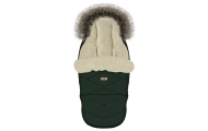 Adjustable footmuff with bag GrowUP Nordico 0-36m bottle green