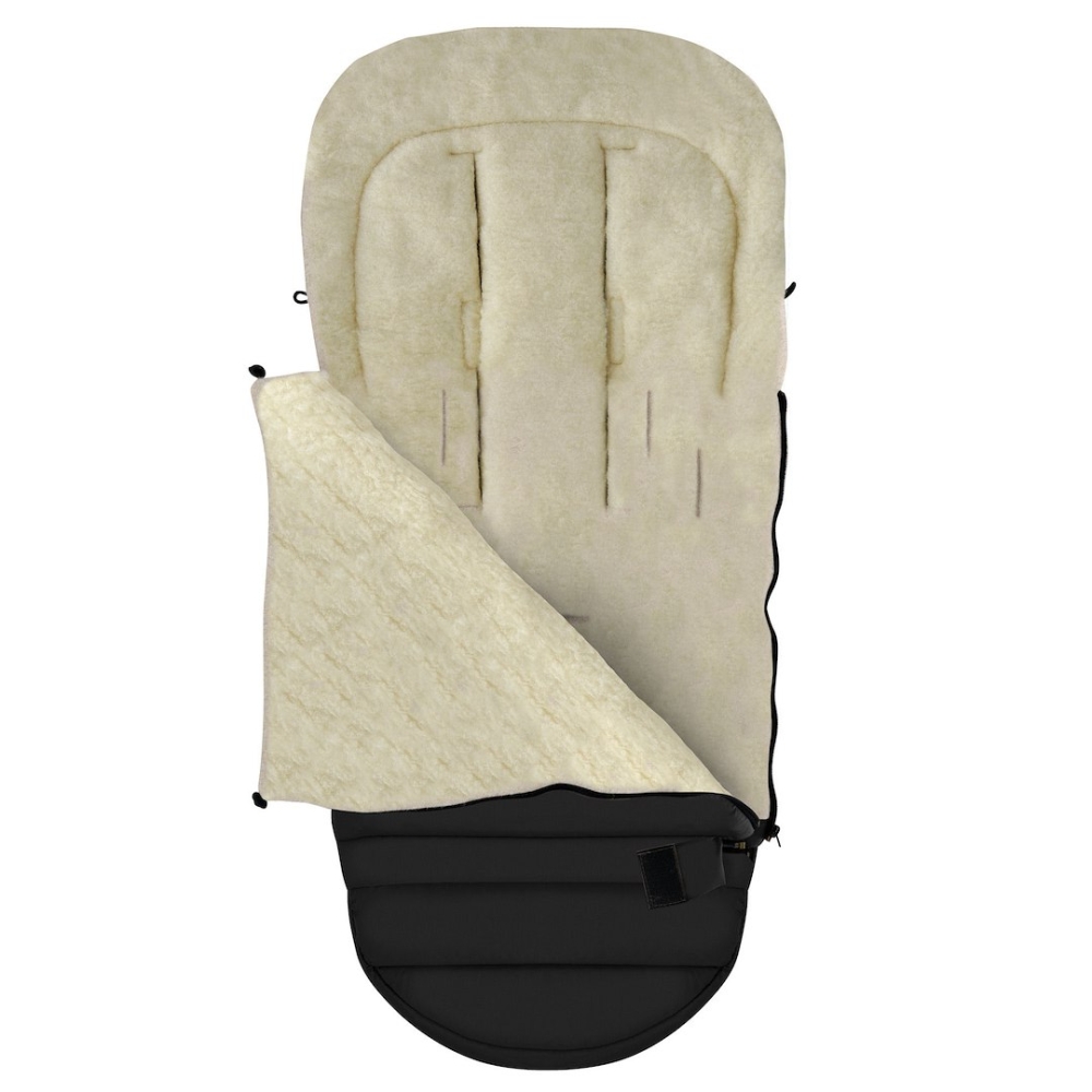 Adjustable footmuff iGrow Nordico 0-36m black