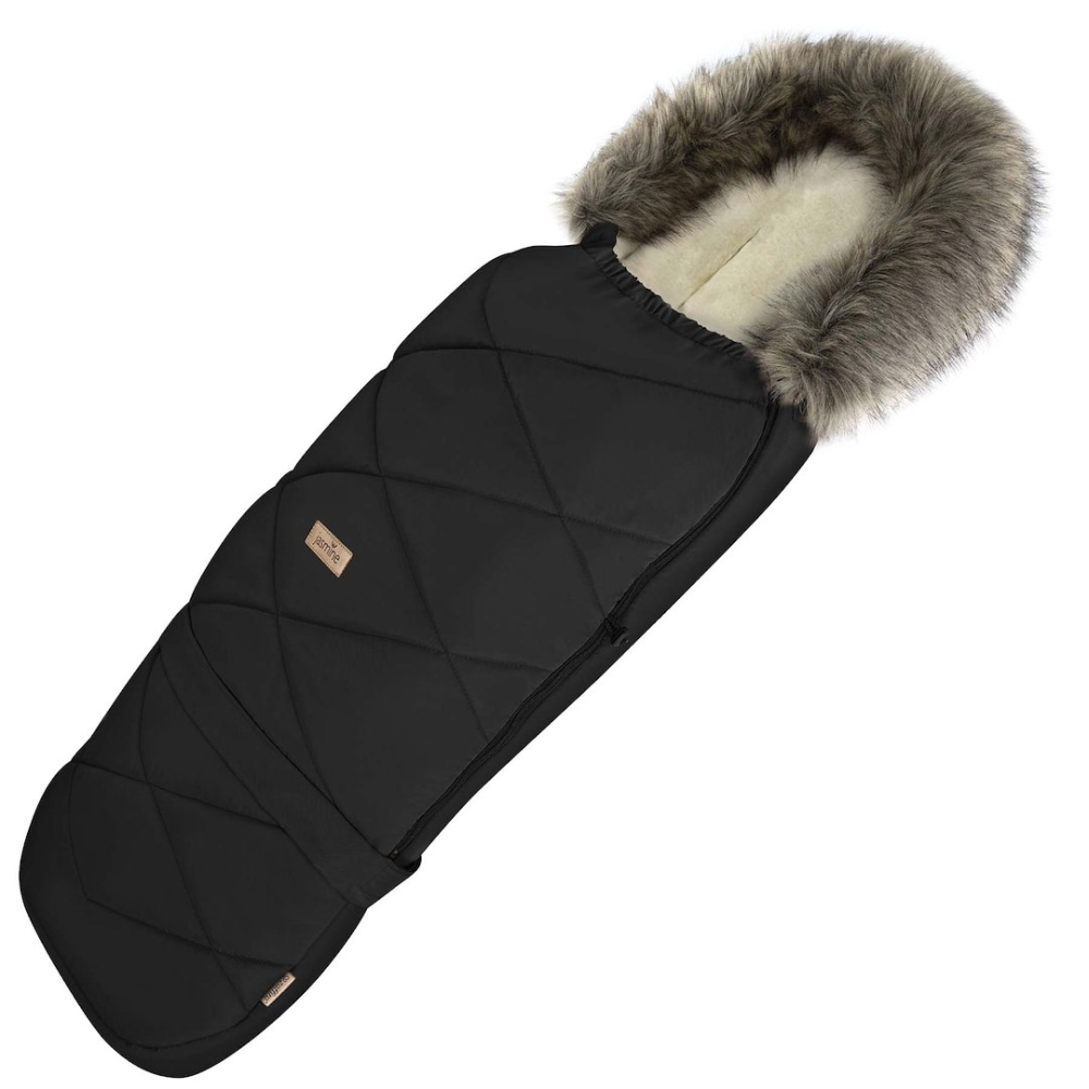 Adjustable footmuff with bag GrowUP Nordico 0-36m black