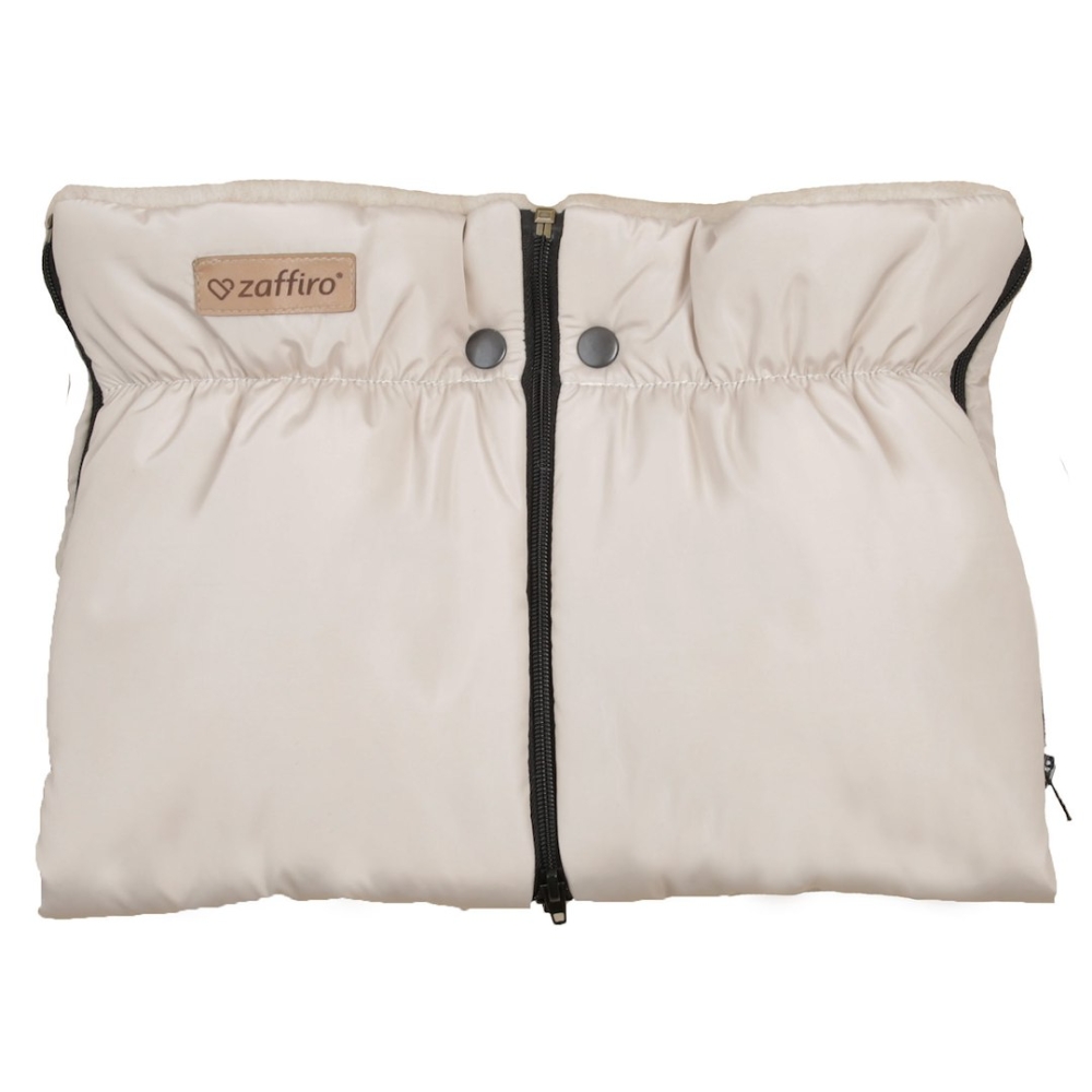Two-parts hand muffs Aspen vanilla