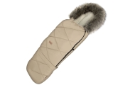 Adjustable footmuff with bag GrowUP Aspen 0-36m vanilla