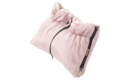 Two-parts hand muffs Aspen baby pink