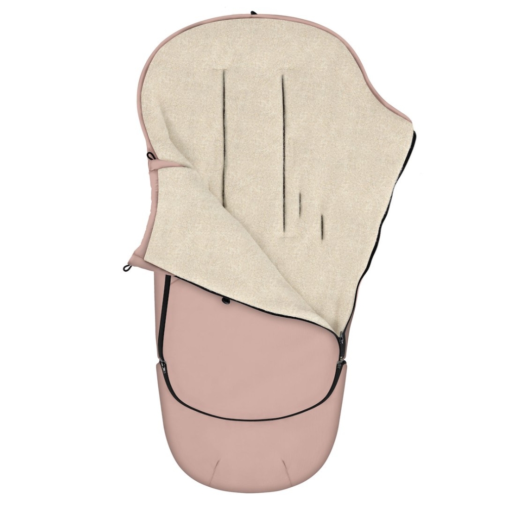 Adjustable footmuff EverGrow Aspen 0-36m baby pink