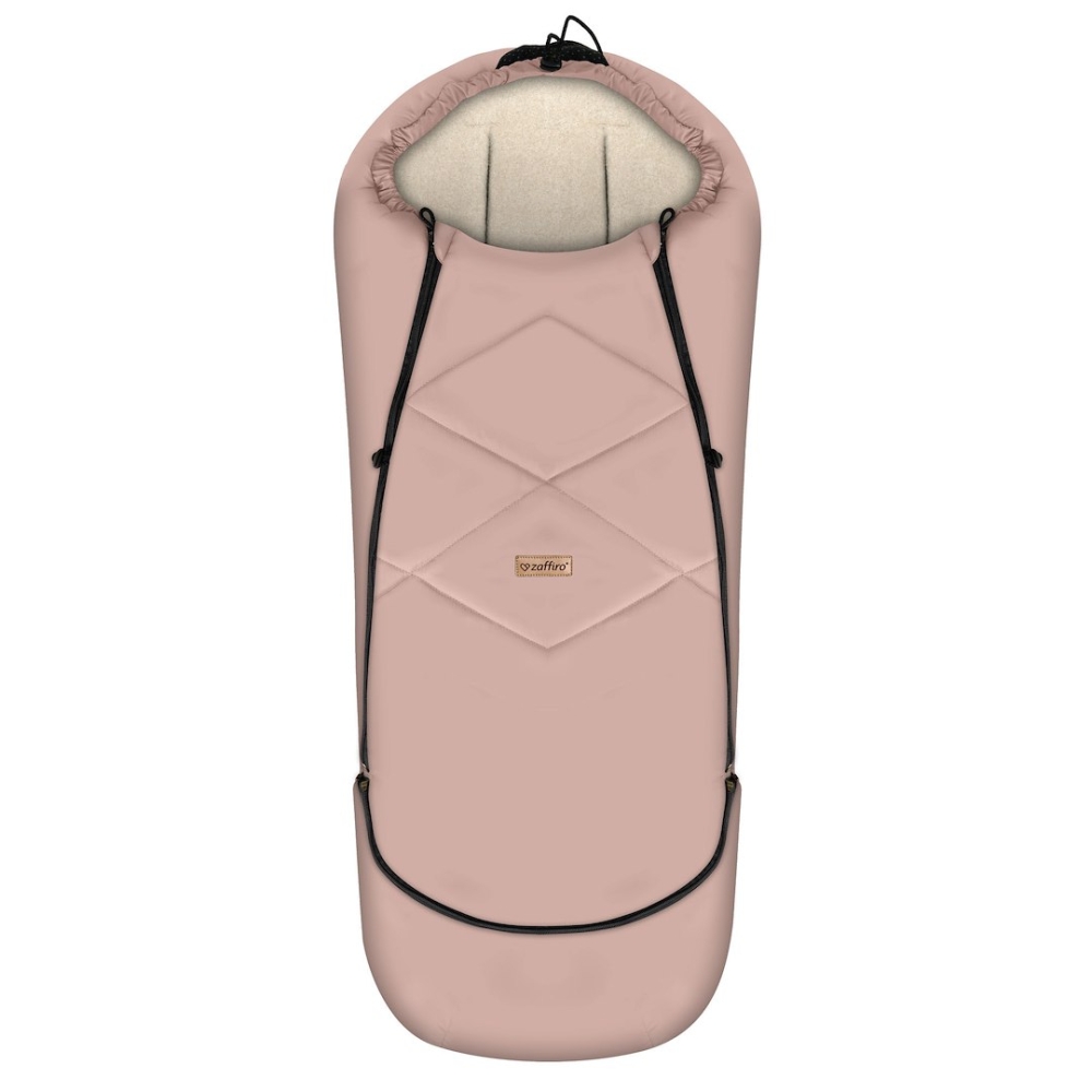 Adjustable footmuff EverGrow Aspen 0-36m baby pink