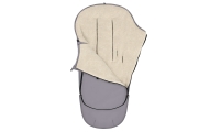 Adjustable footmuff EverGrow Aspen 0-36m steel grey