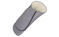 Adjustable footmuff EverGrow Aspen 0-36m steel grey