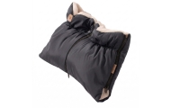 Two-parts hand muffs Aspen anthracite