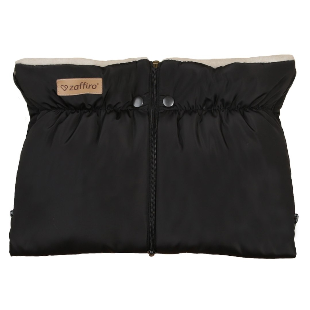 Two-parts hand muffs Aspen black