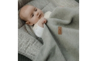Cotton blanket Oslo 75x100cm grey
