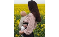 Baby carrier City Leaves beige