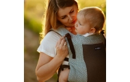 Baby carrier City Air Leaves mint