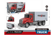 Ciężarówka truck kontener friction dźwięk światło