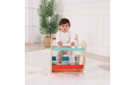 WOOPIE GREEN Wooden Rainbow Rocker and Bridge 2-in-1 Montessori FSC					