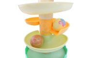 WOOPIE GREEN Wooden Ball Track Sensory Educational 6 pcs.					