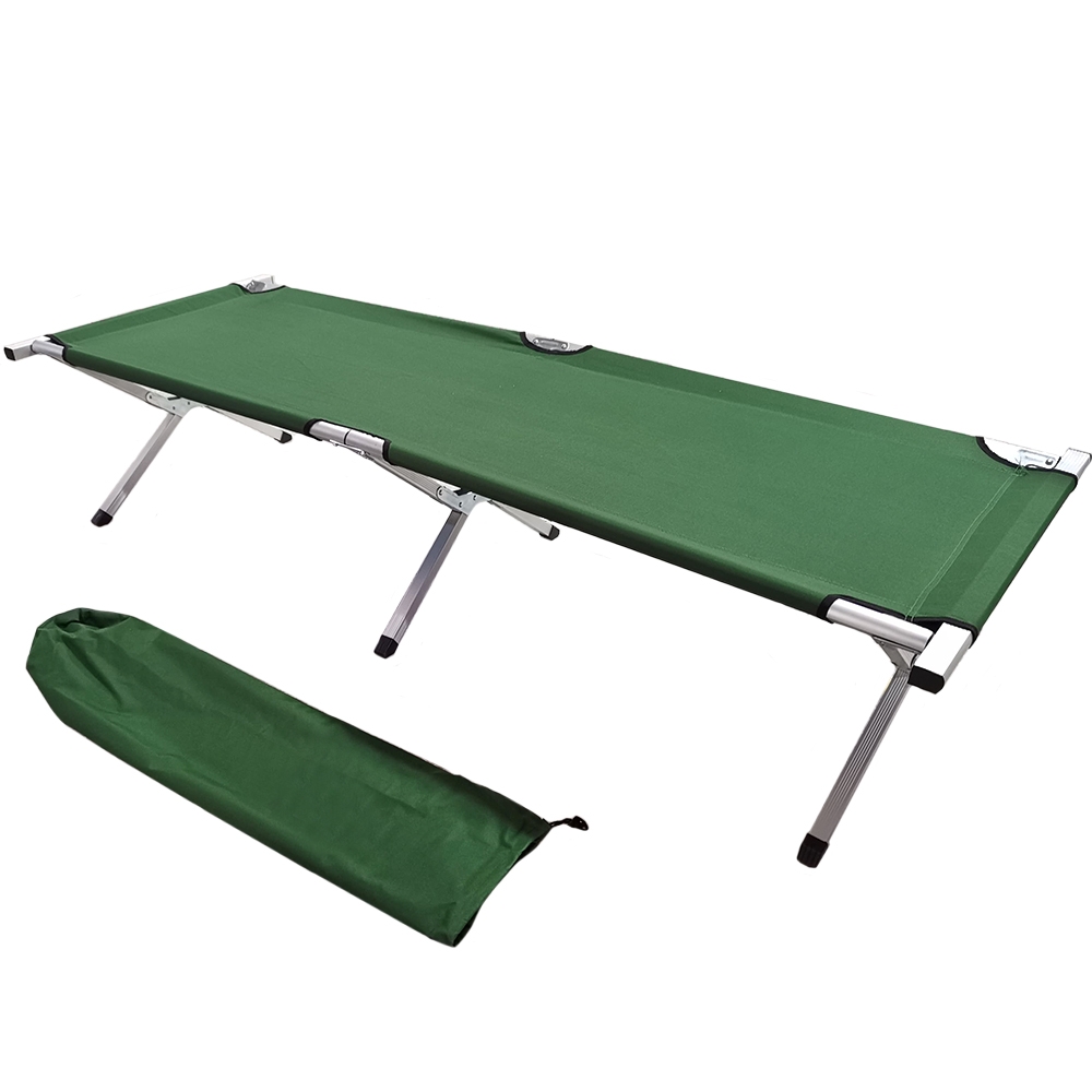 Lauko turistinė lova Qanad, juodos spalvos-Namai, laisvalaikis, turizmas, Turizmas-e-vaikas