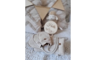 Wool kiddy hand muff Sierra 0-12m beige