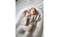 Wool kiddy hand muff Sierra 0-12m beige
