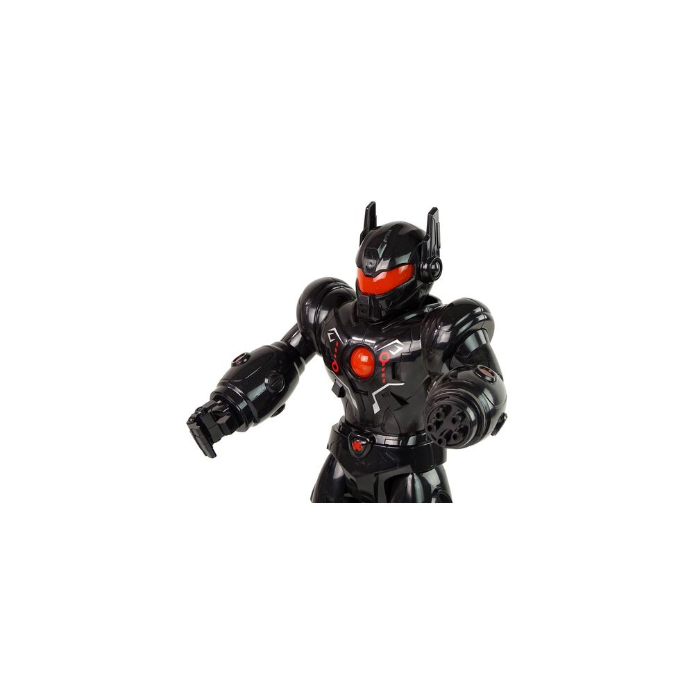 Robot Interaktywny Chodzi Dźwięk Świeci Czarny