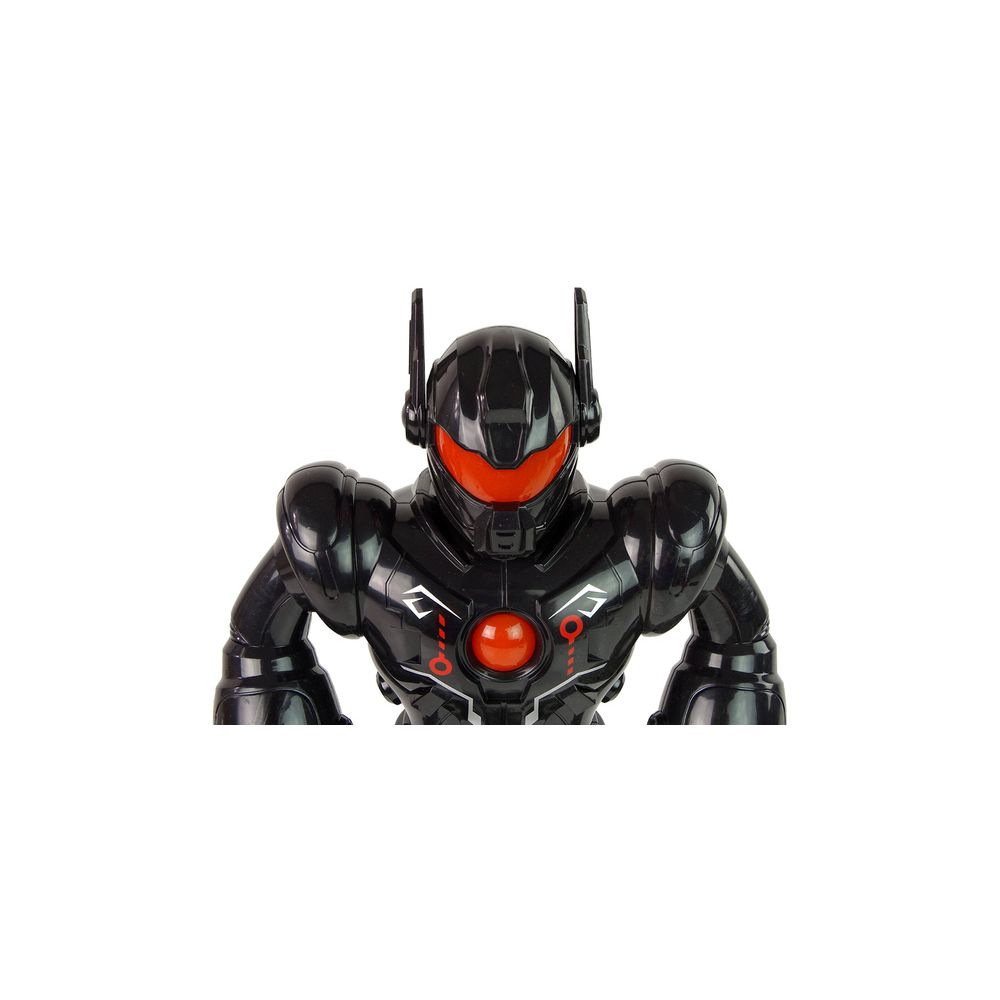 Robot Interaktywny Chodzi Dźwięk Świeci Czarny