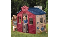 Vaikų sodo namelis LITTLE TIKES City House-Žaislai, Lauko žaislai, Žaidimų nameliai ir jų priedai-e-vaikas