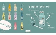 Butelka na wodę bidon 500 ml Panda SASSI