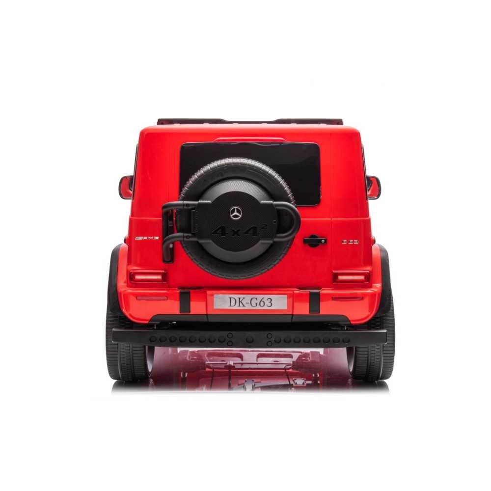 Elektromobilis Mercedes Benz G63 AMG XXL MP4, Red-Elektromobiliai vaikams, Visureigiai-e-vaikas