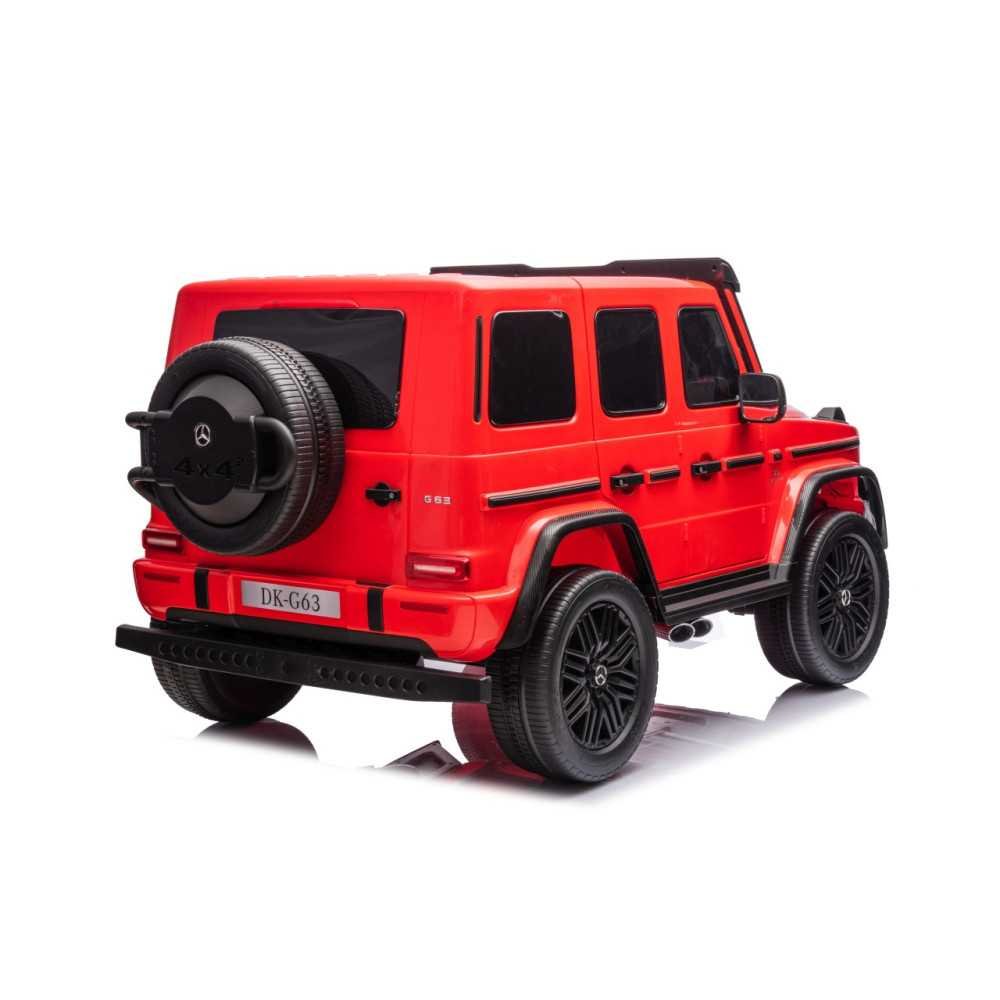 Elektromobilis Mercedes Benz G63 AMG XXL MP4, Red-Elektromobiliai vaikams, Visureigiai-e-vaikas