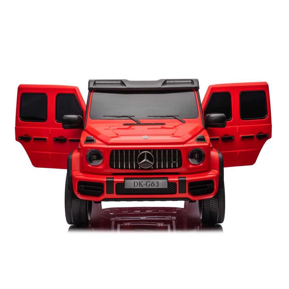 Elektromobilis Mercedes Benz G63 AMG XXL MP4, Red-Elektromobiliai vaikams, Visureigiai-e-vaikas
