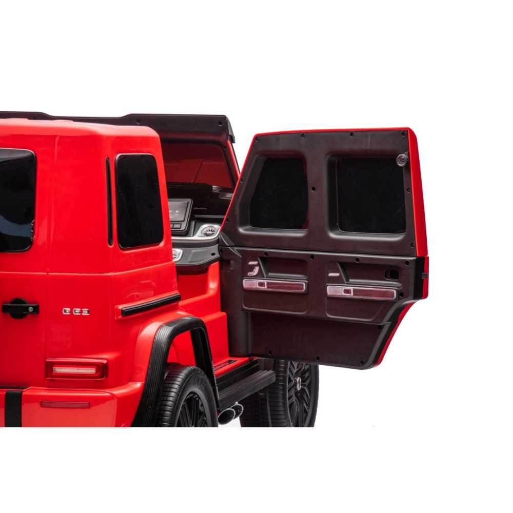 Elektromobilis Mercedes Benz G63 AMG XXL MP4, Red-Elektromobiliai vaikams, Visureigiai-e-vaikas