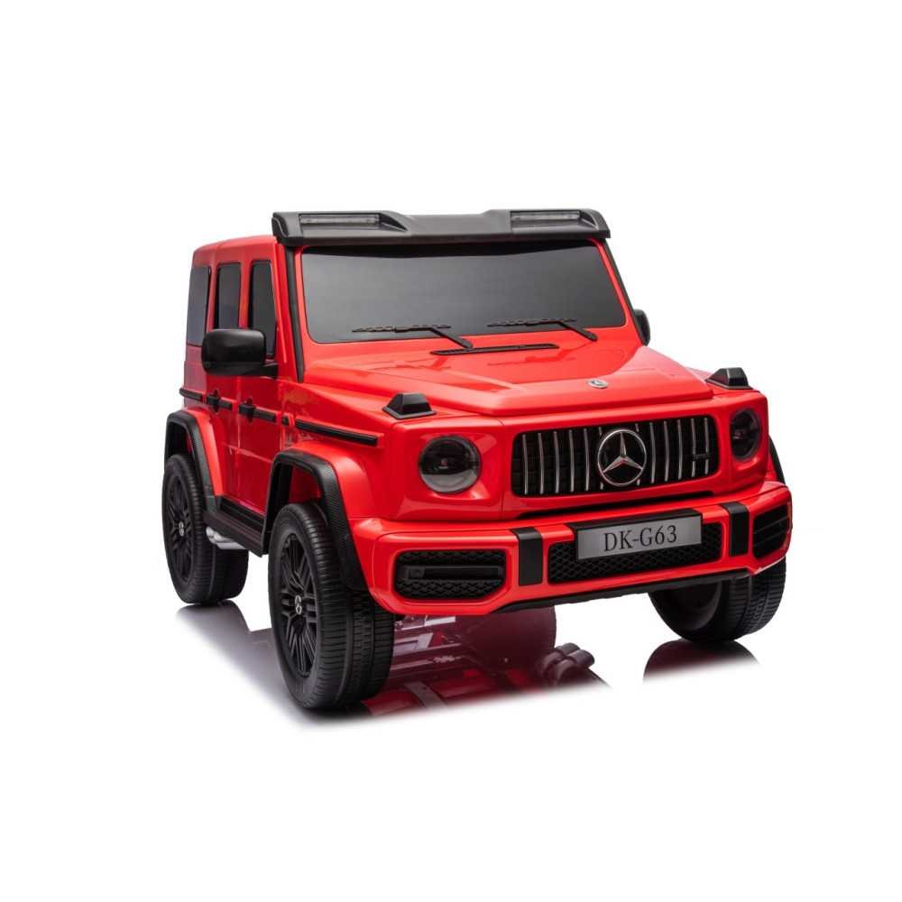 Elektromobilis Mercedes Benz G63 AMG XXL MP4, Red-Elektromobiliai vaikams, Visureigiai-e-vaikas