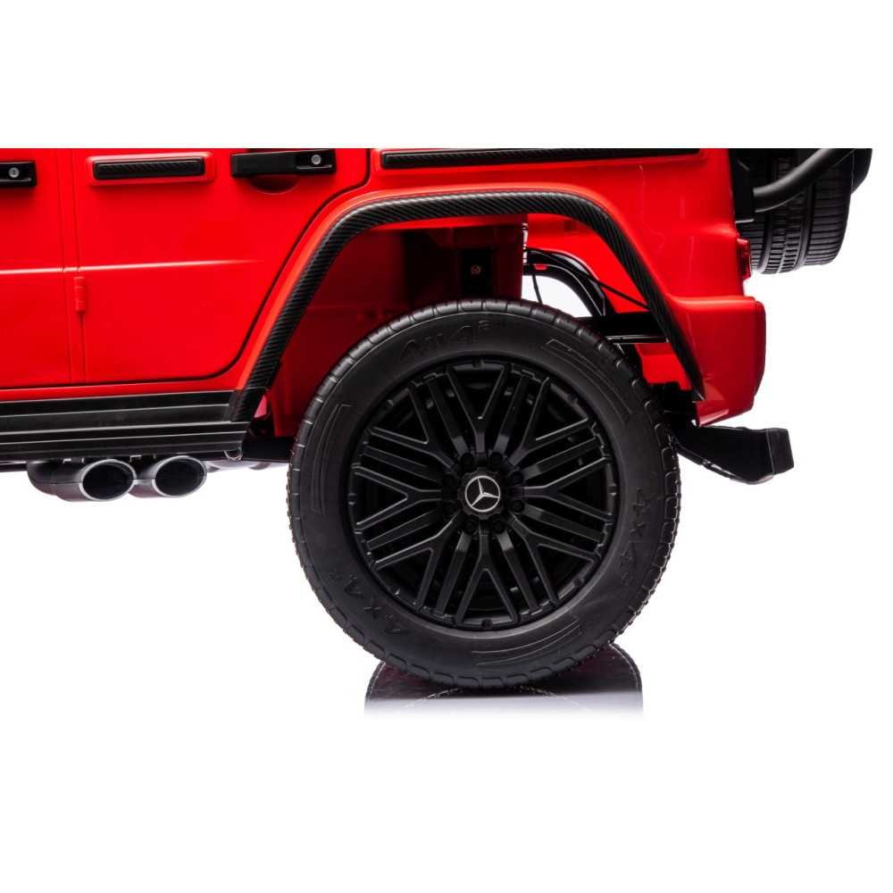 Elektromobilis Mercedes Benz G63 AMG XXL MP4, Red-Elektromobiliai vaikams, Visureigiai-e-vaikas