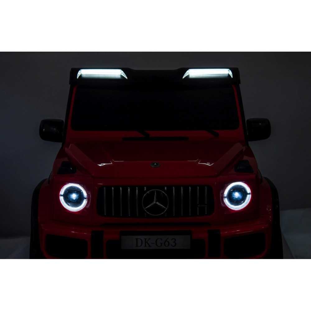Elektromobilis Mercedes Benz G63 AMG XXL MP4, Red-Elektromobiliai vaikams, Visureigiai-e-vaikas